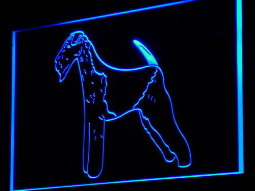 Airedale Terrier Dog Pet Neon Light Sign